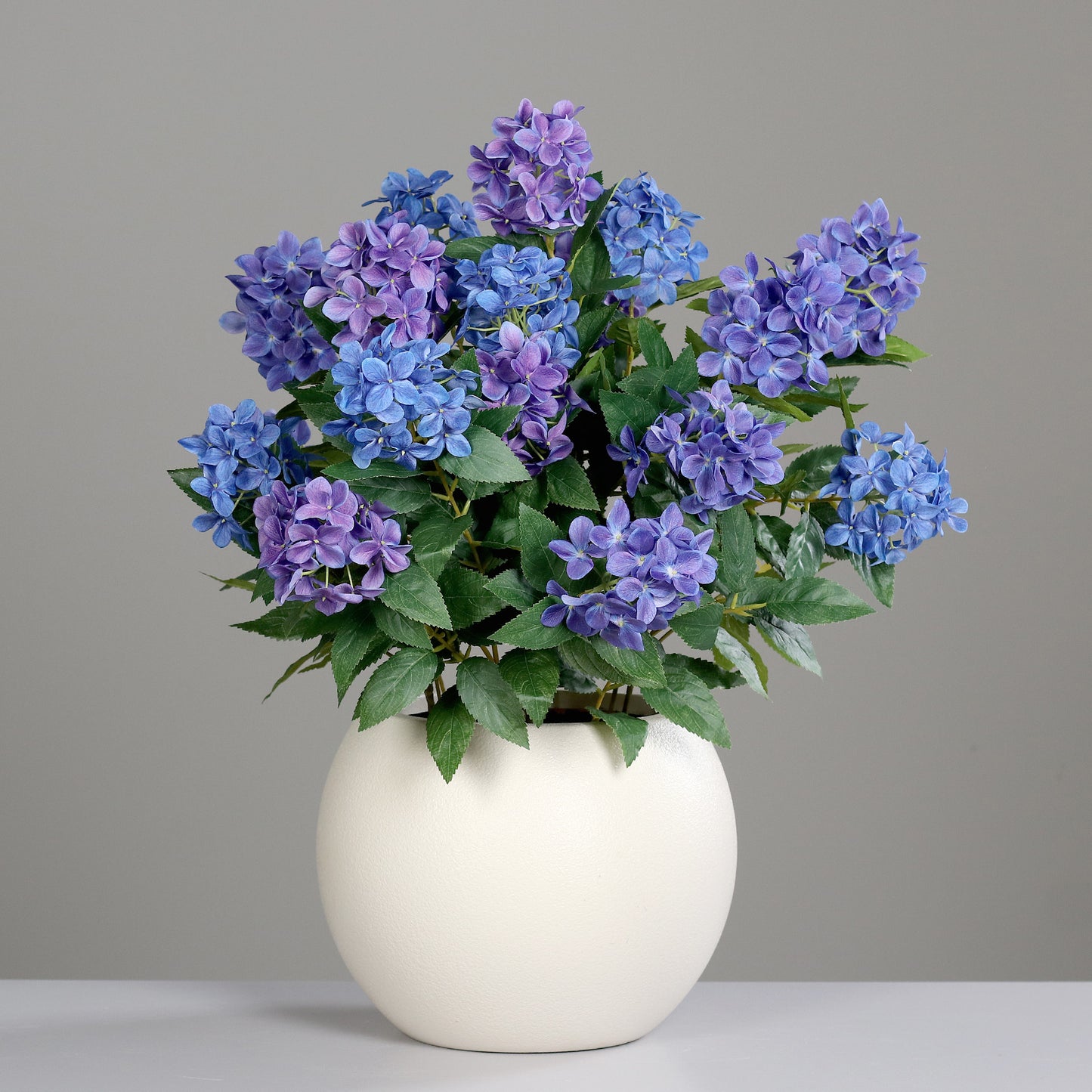 künstliche hortensie blau groß im topf lumisas choice