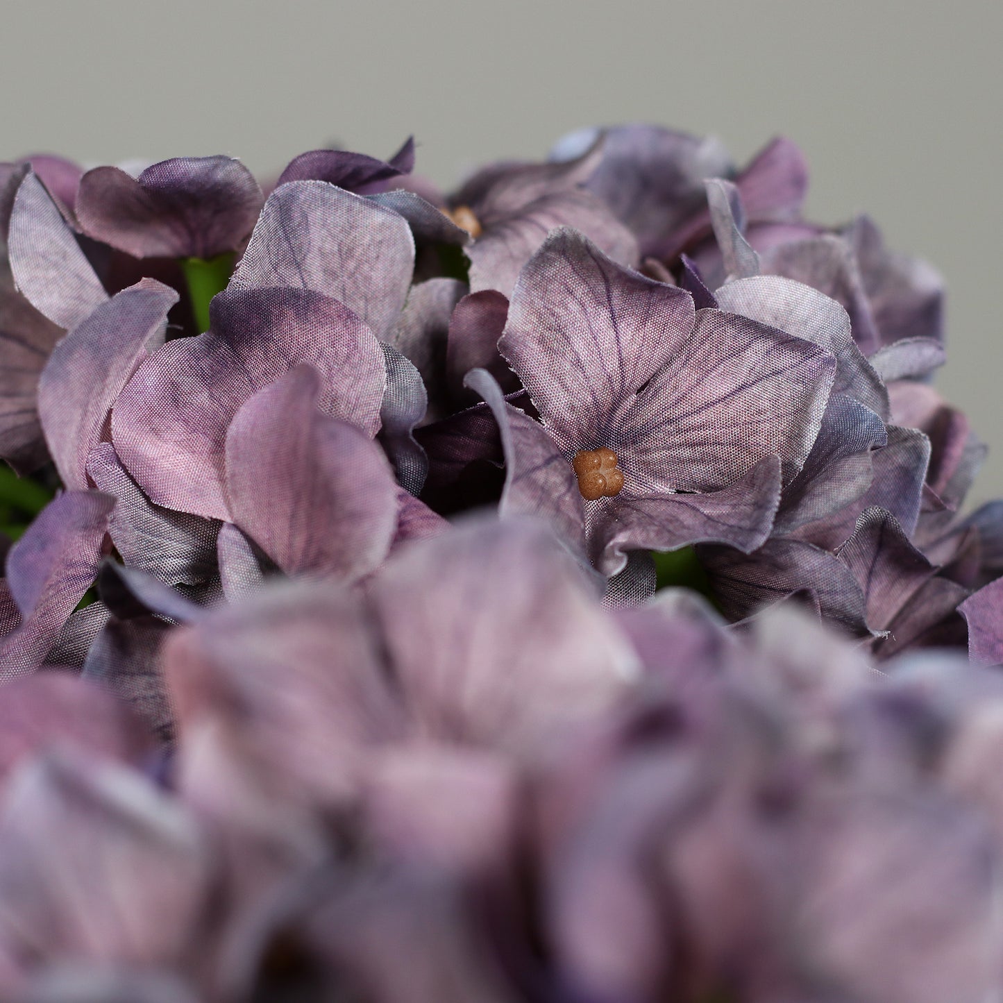 Hochwertige künstliche Hortensien in Mauve