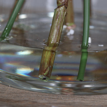 Künstliches Wasser aus Acryl in Glasvase