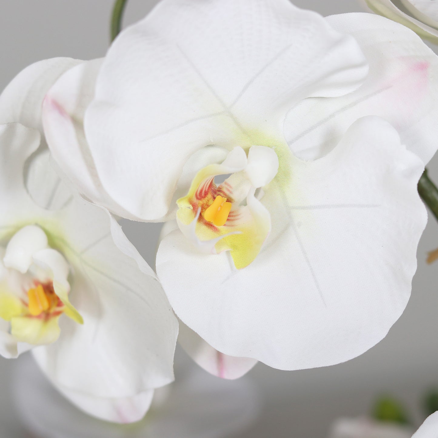 Künstliche Statement Orchidee 120 cm Detailbild Blüten